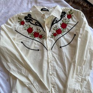 Mens long sleeve dress shirt